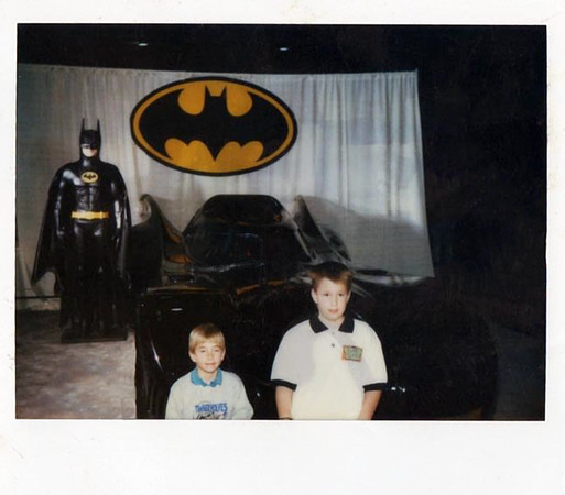 Seeing the '89 Batmobile when I was 8years old