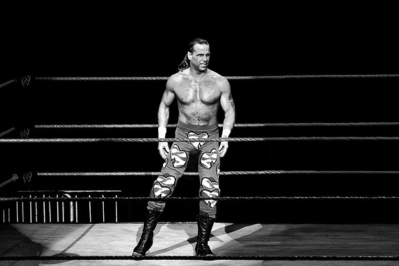 HBK getting ready for battle
