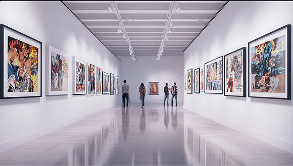 Gallery idea but smaller frames of course