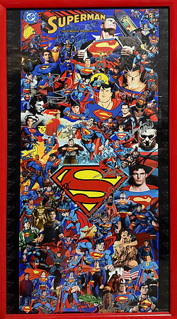 A collage I made and have had comic book creators sign it.