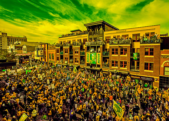 Bison Game day